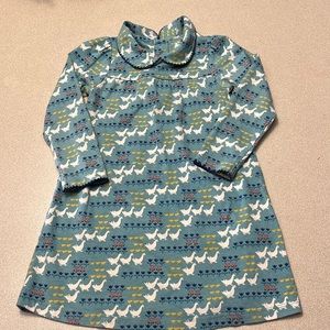 Baby Boden Goose Dress Sz 2-3